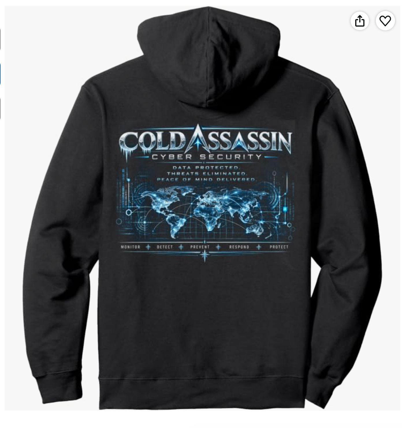 Cold Assassin Hoodie — back view