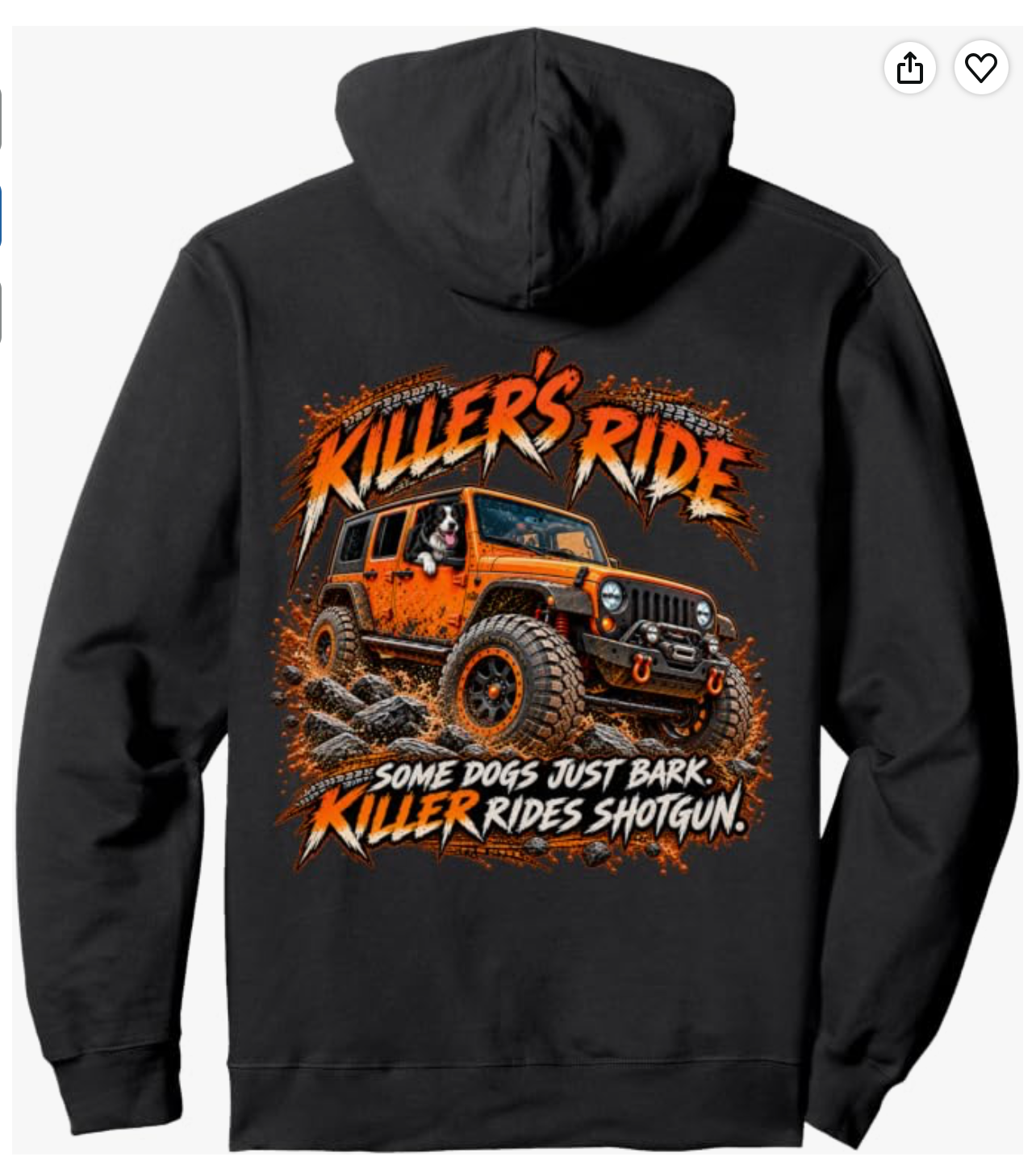 Killer’s Ride Hoodie — back view