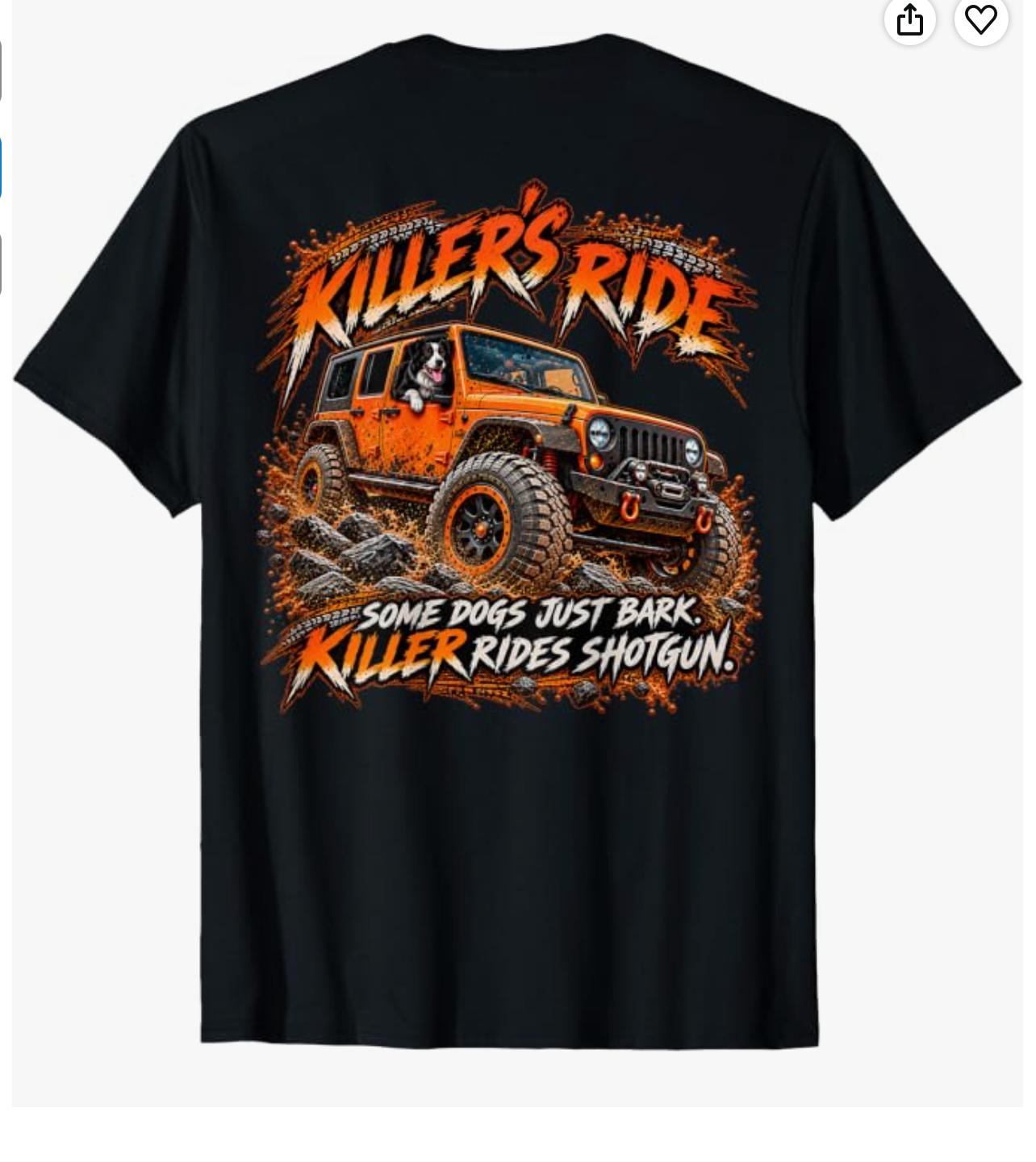 Killer’s Ride T-shirt — back view